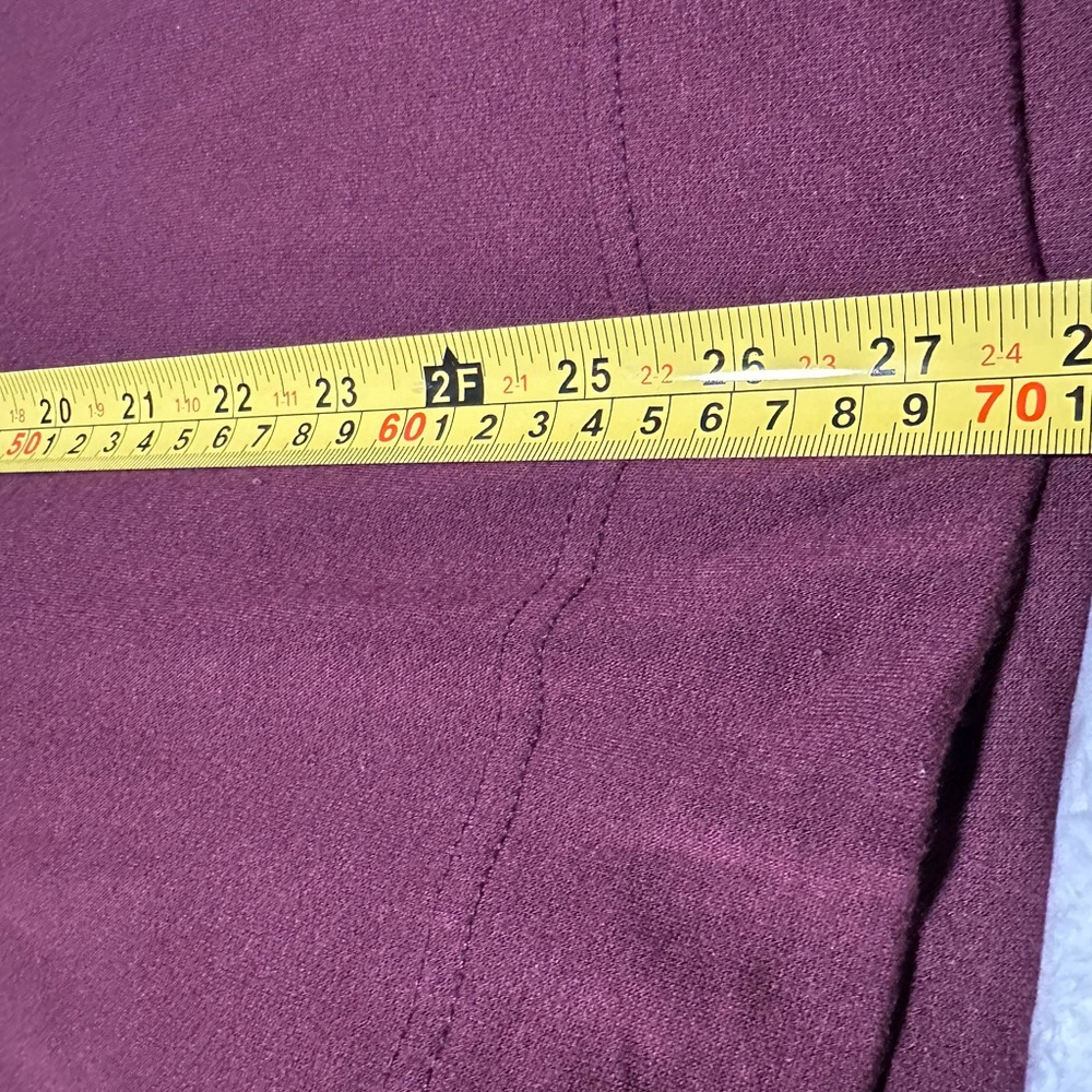 Bleusalt  Burgundy Men’s Long sleeve T-shirt and Jogger pants. - Picture 5 of 15